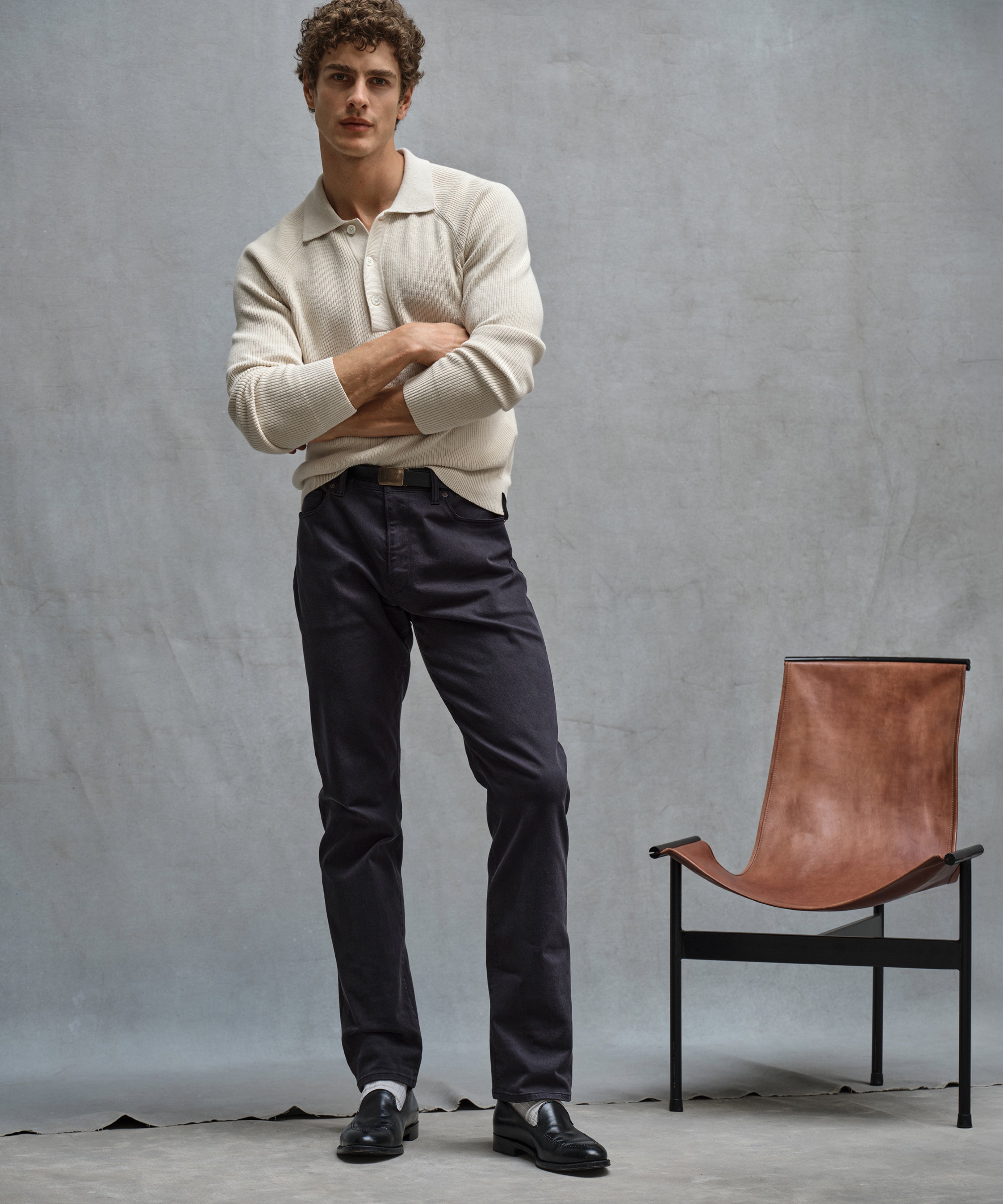 Straight Fit 5-Pocket Chino