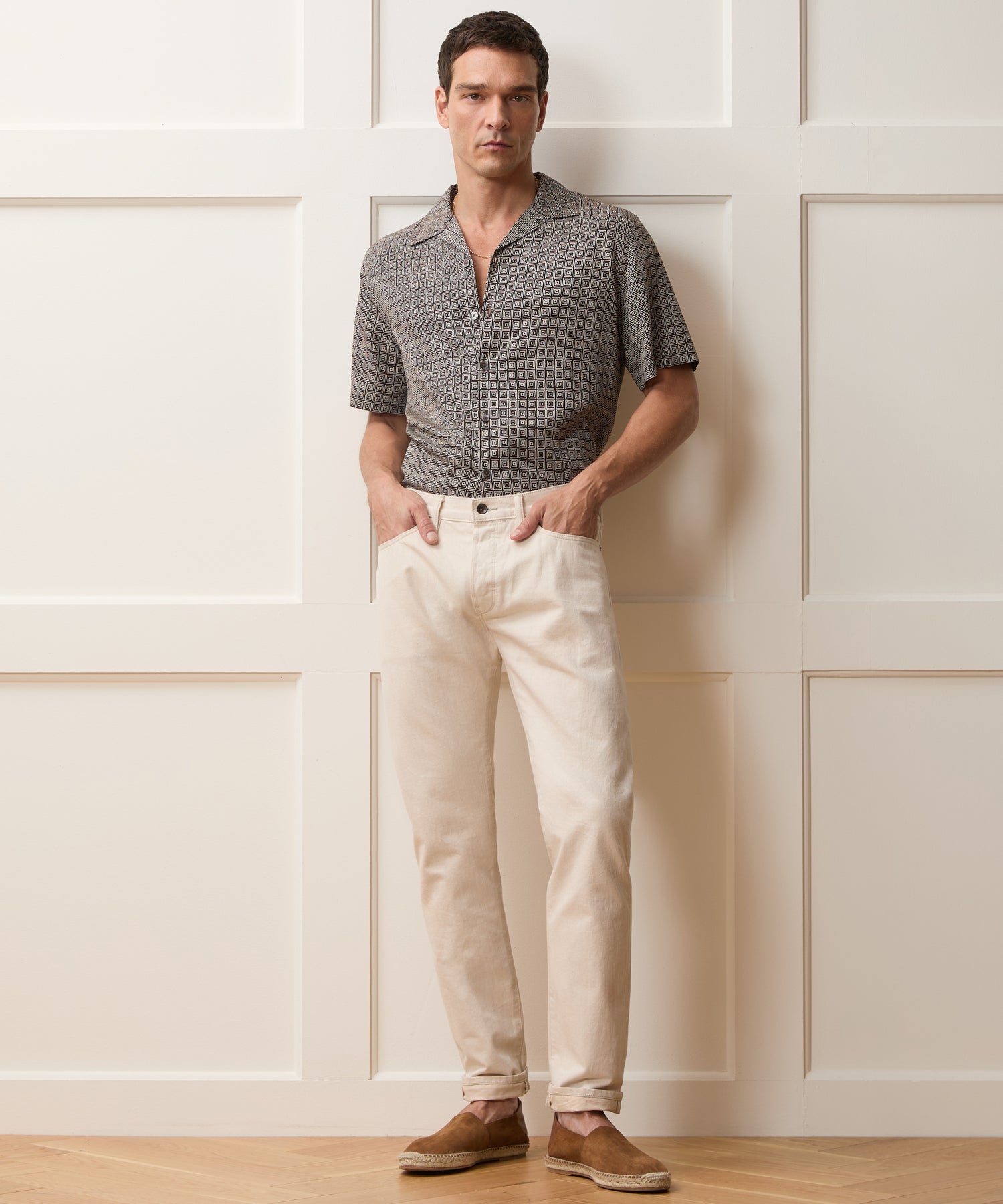 Slim Lightweight Japanese Selvedge Jean in Canvas
