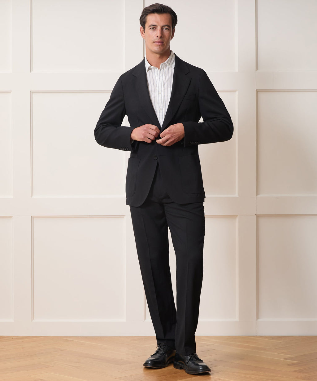 Italian Gabardine Side Tab Trouser