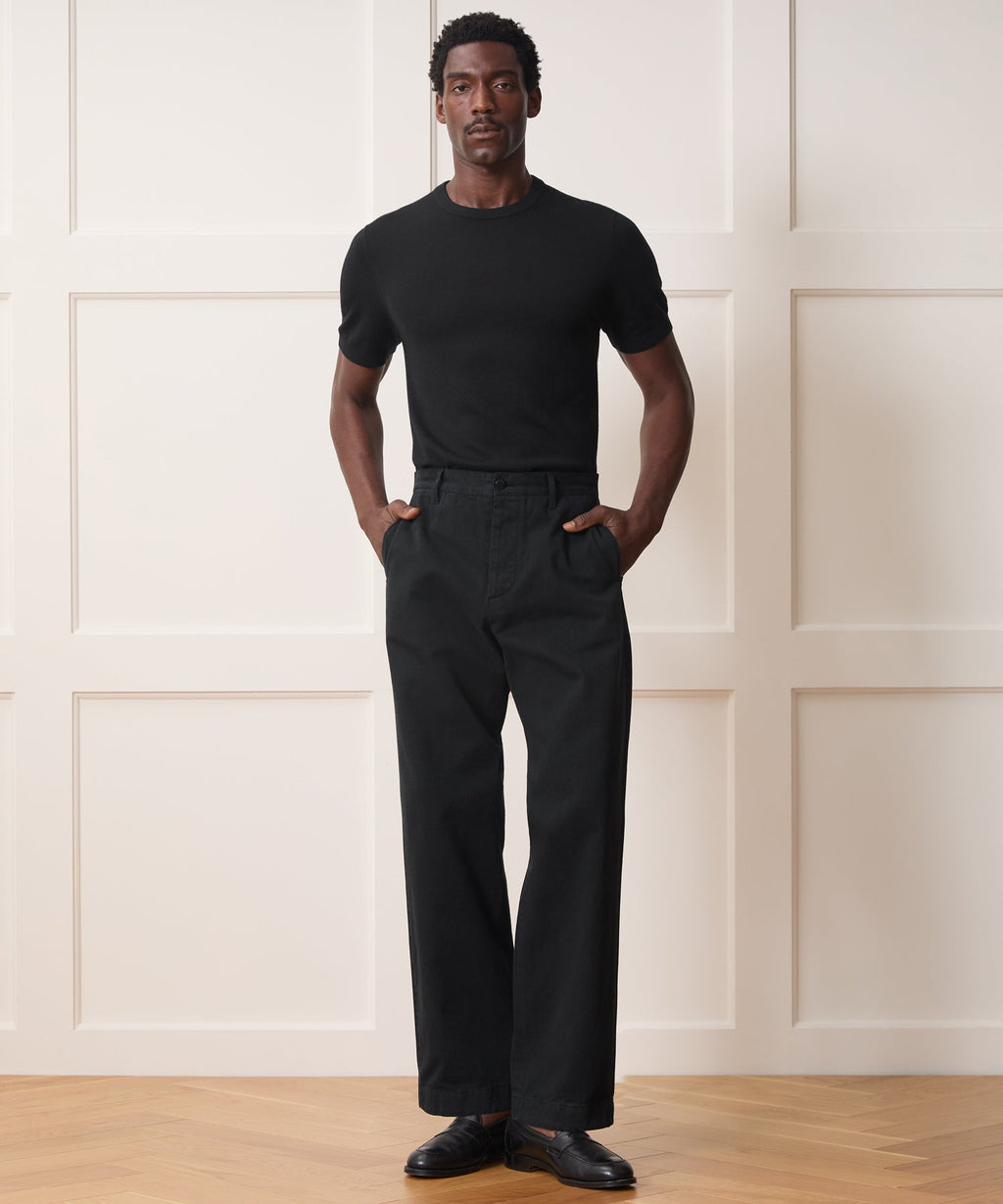 Relaxed Fit Japanese Selvedge Chino