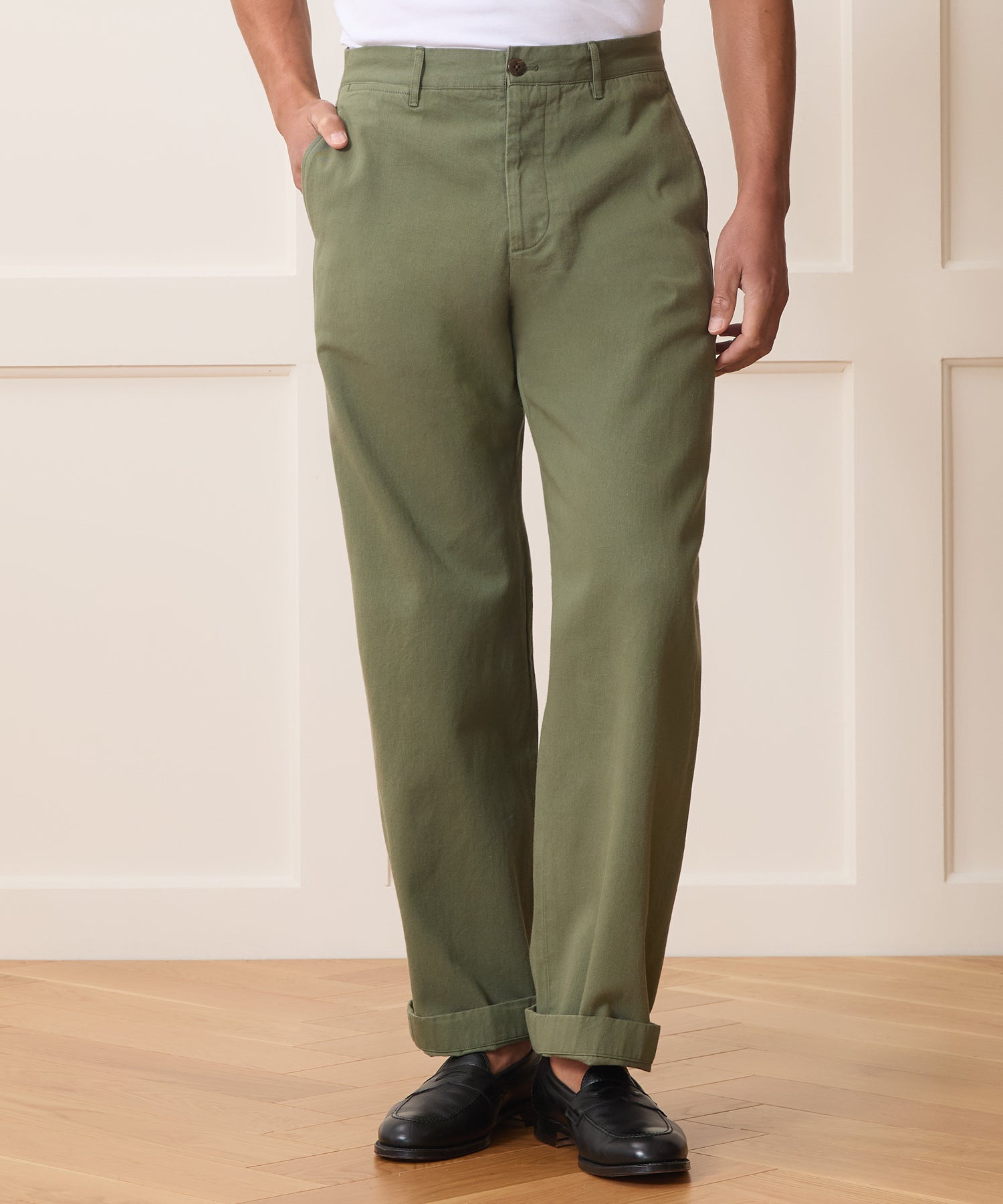 Relaxed Fit Japanese Selvedge Chino