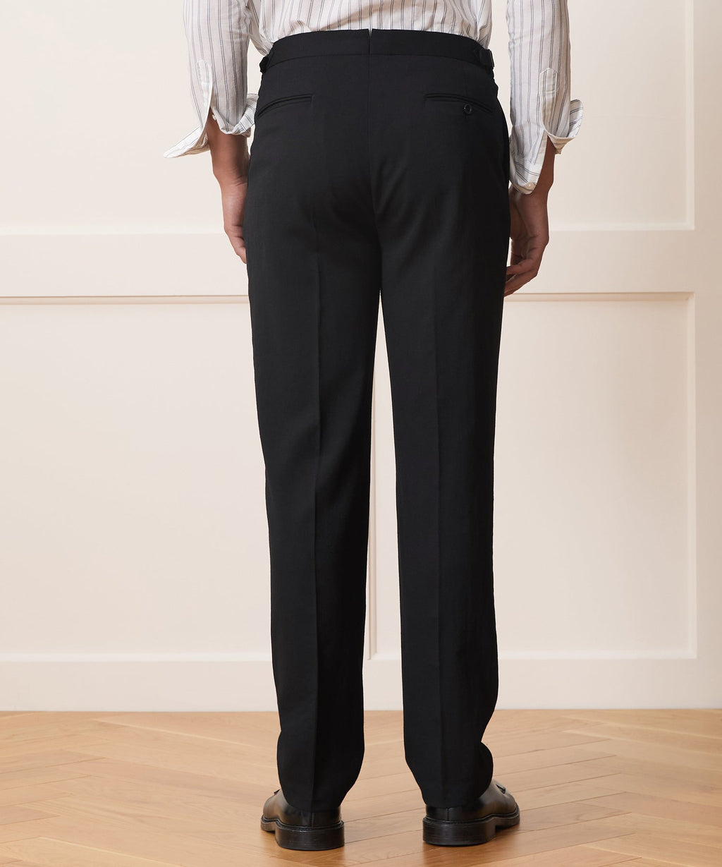 Italian Gabardine Side Tab Trouser