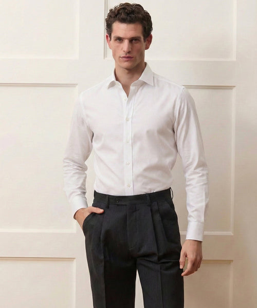 End-On-End Poplin Dress Shirt