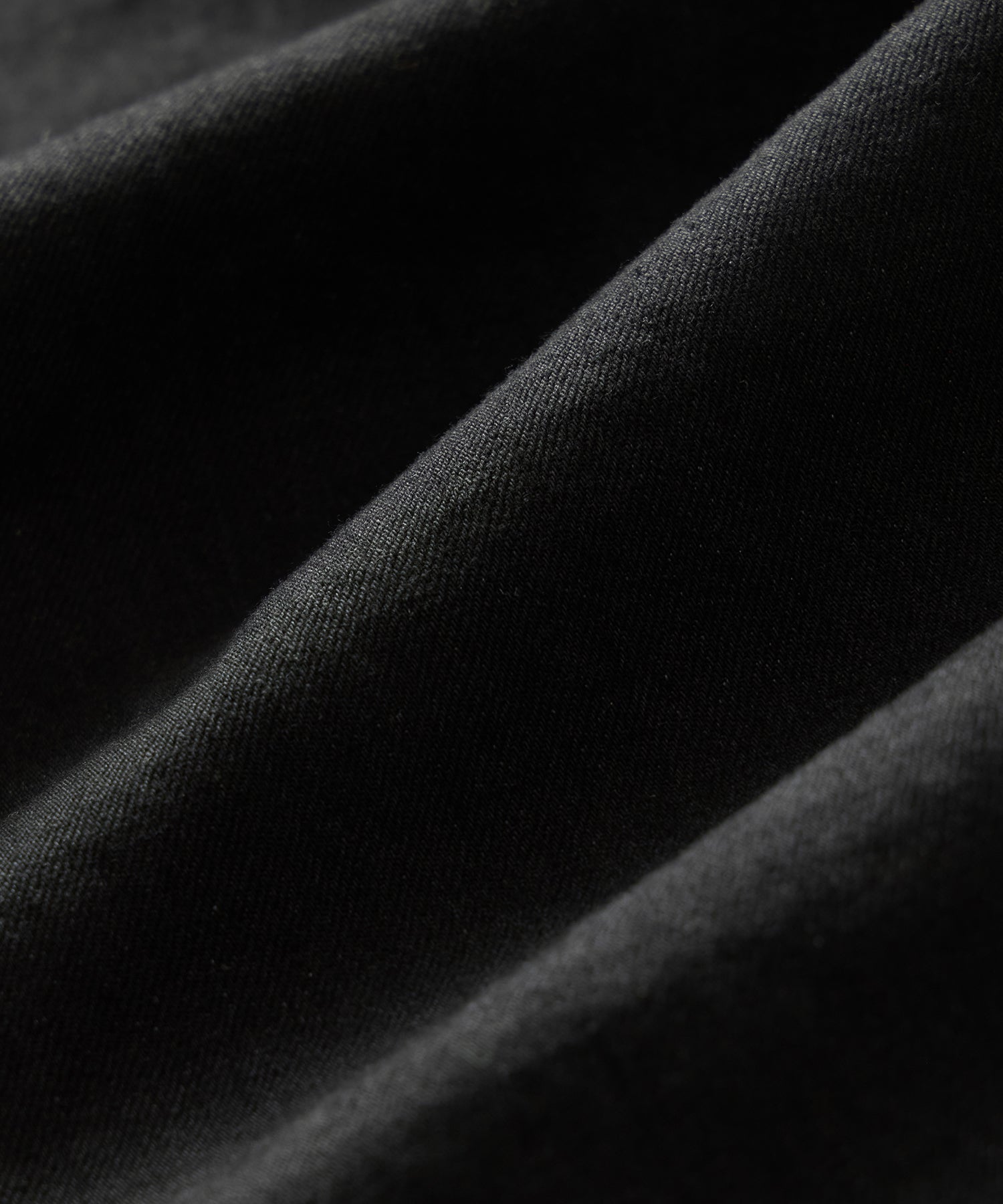 Straight Japanese Selvedge Stretch Jean in Black