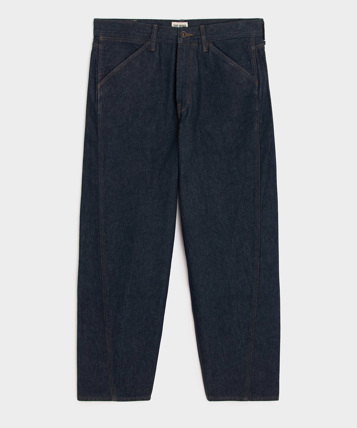 Relaxed Barrel Jean in Indigo Rinse