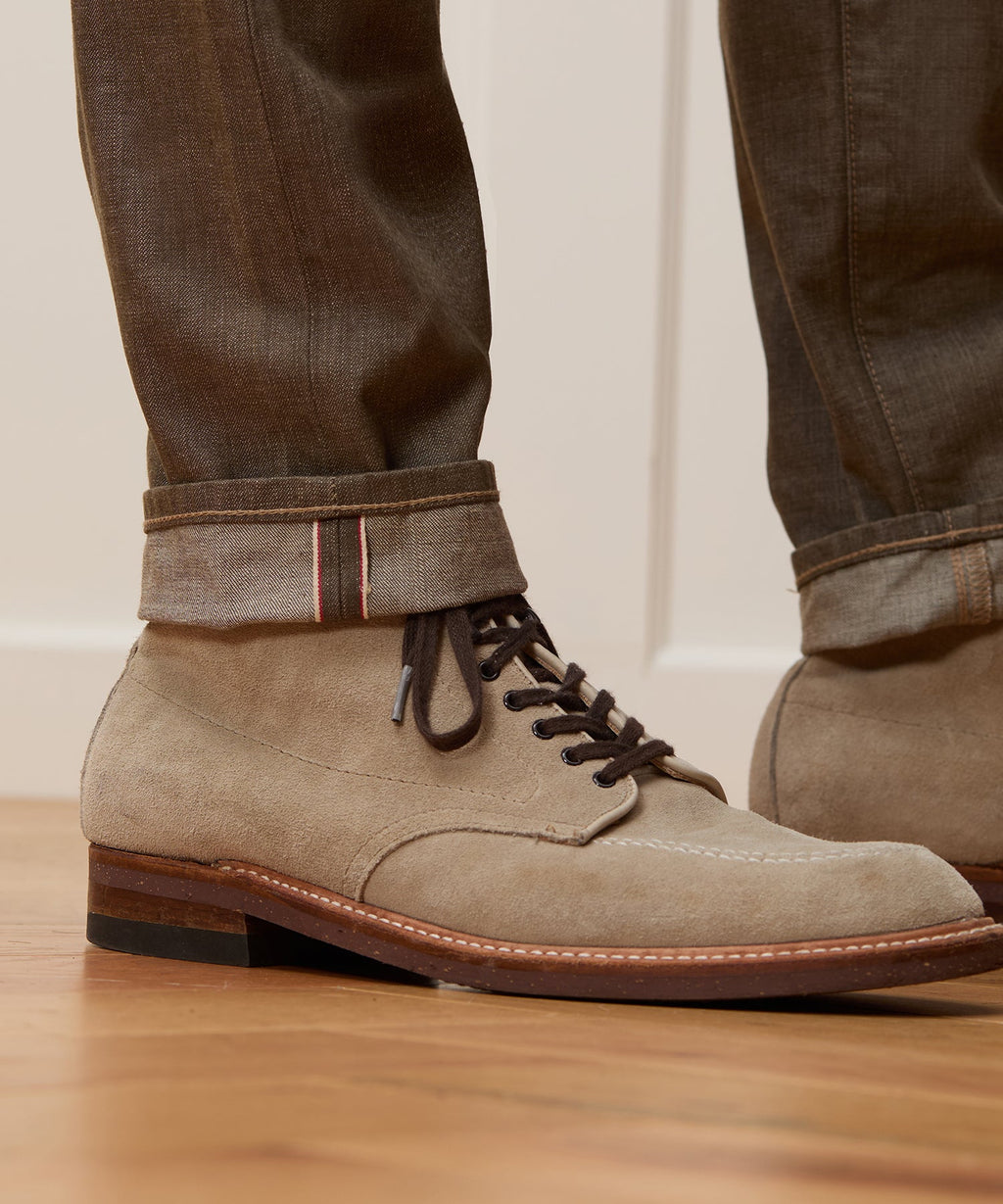 Slim Lightweight Japanese Selvedge Jean in Whiskey