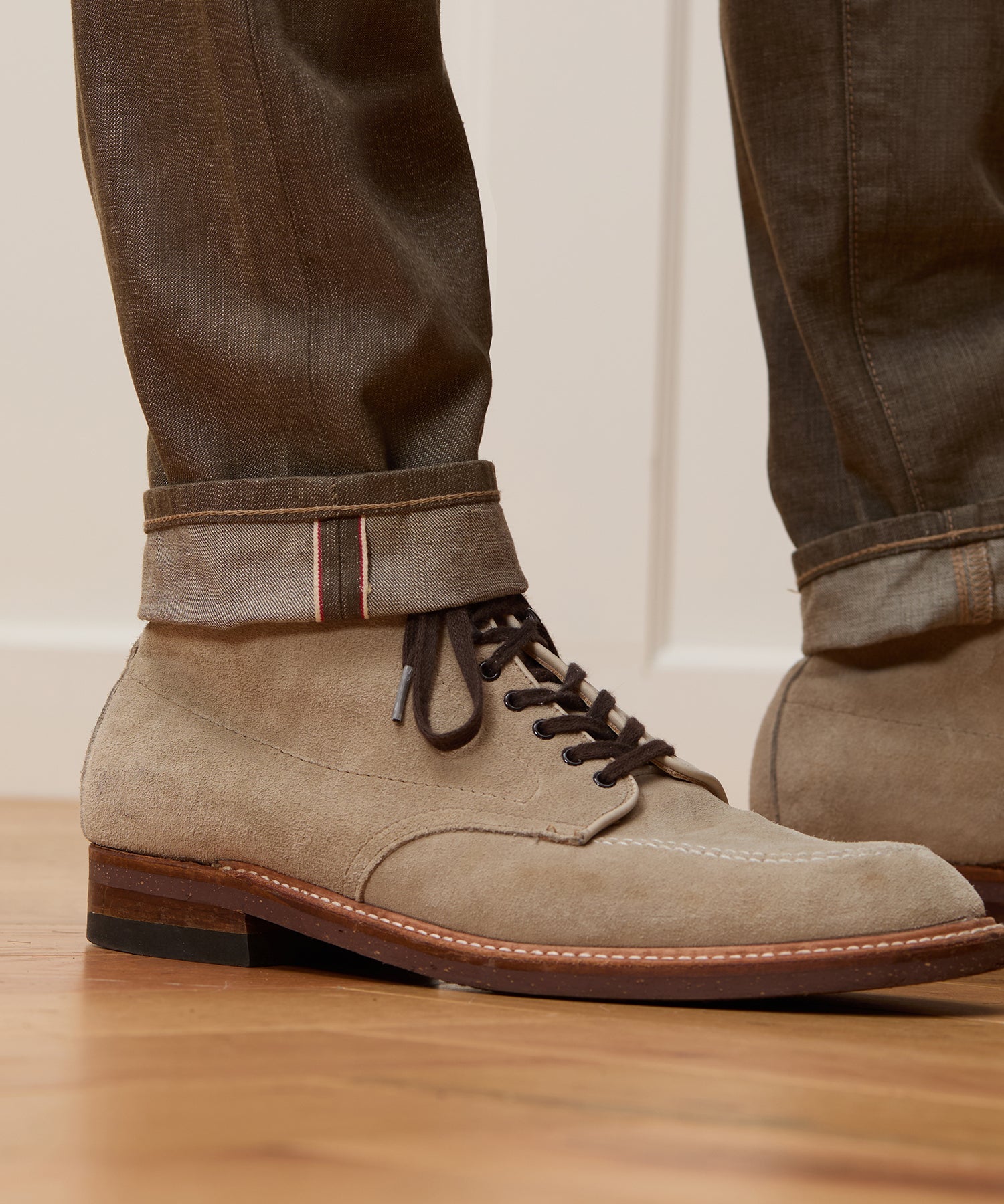 Slim Lightweight Japanese Selvedge Jean in Whiskey