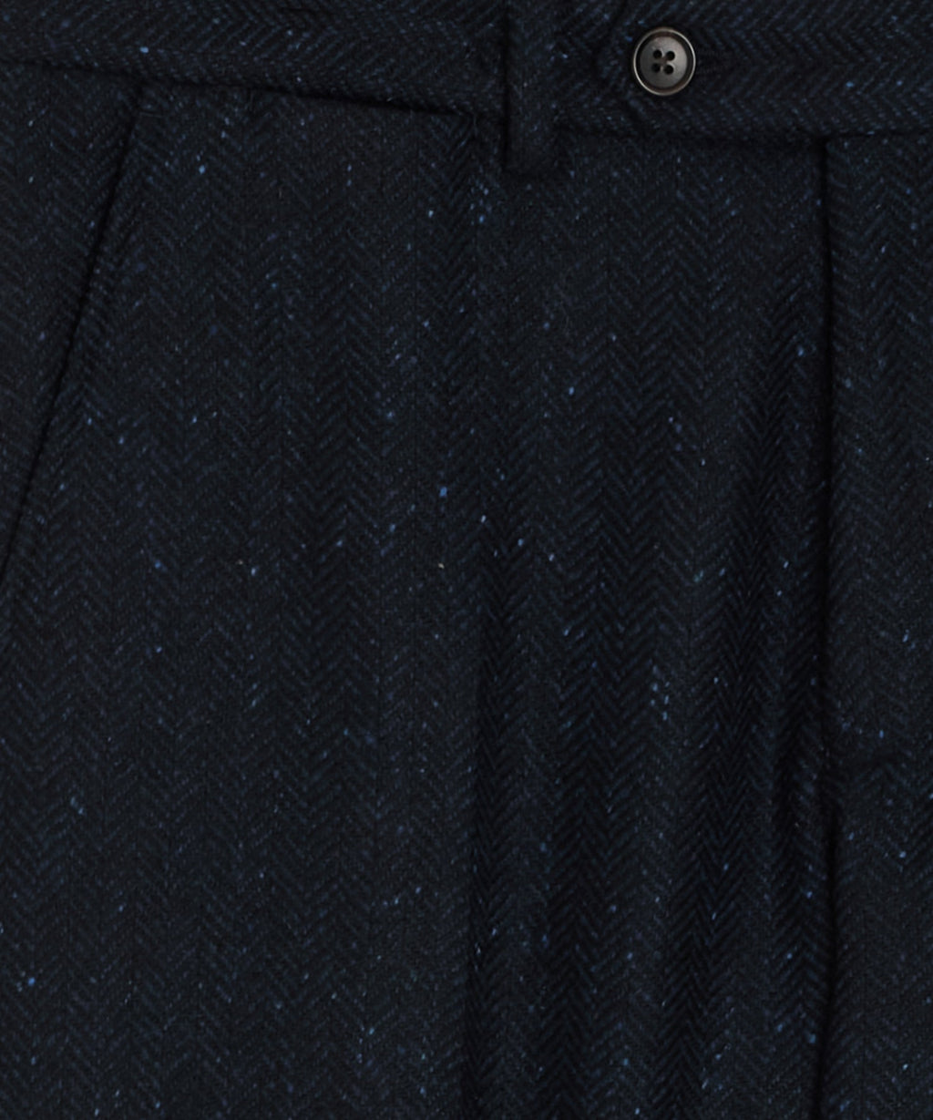 Italian Donegal Herringbone Trouser