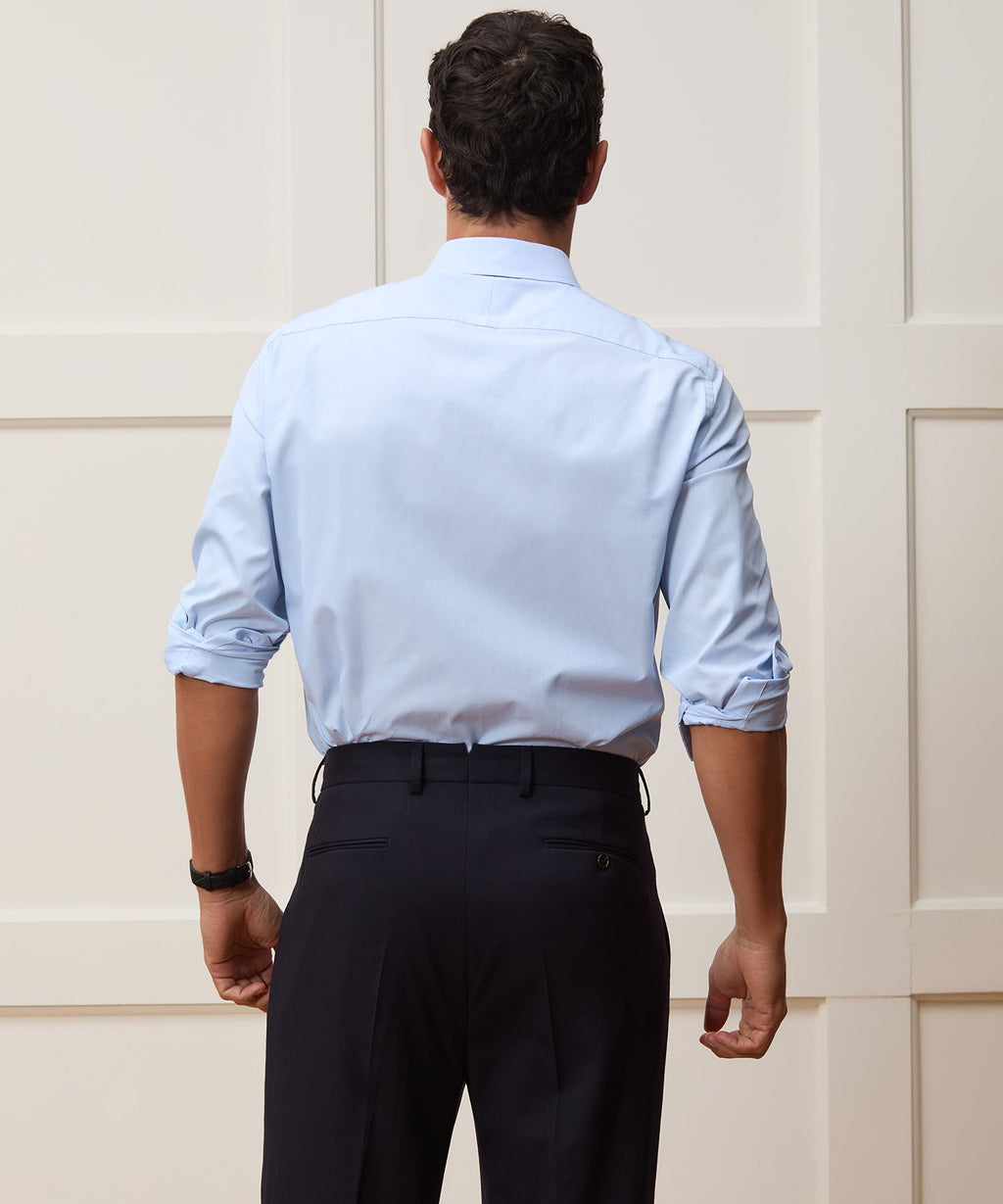 End-On-End Poplin Dress Shirt