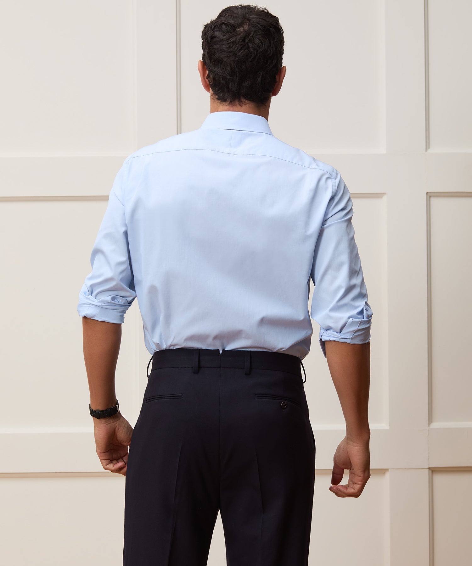 End-On-End Poplin Dress Shirt