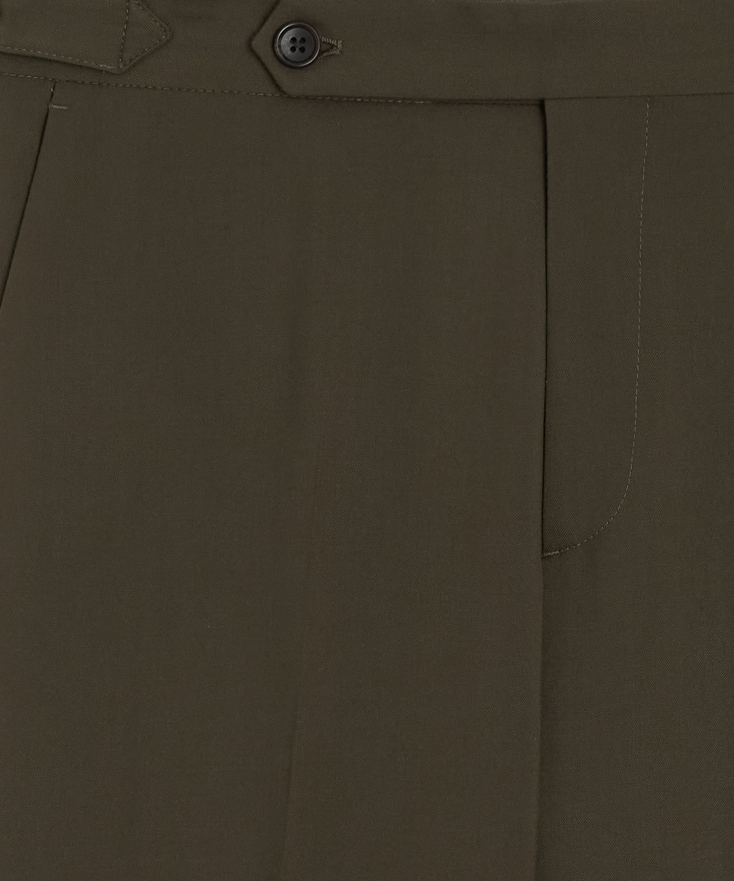 Italian Gabardine Side Tab Trouser