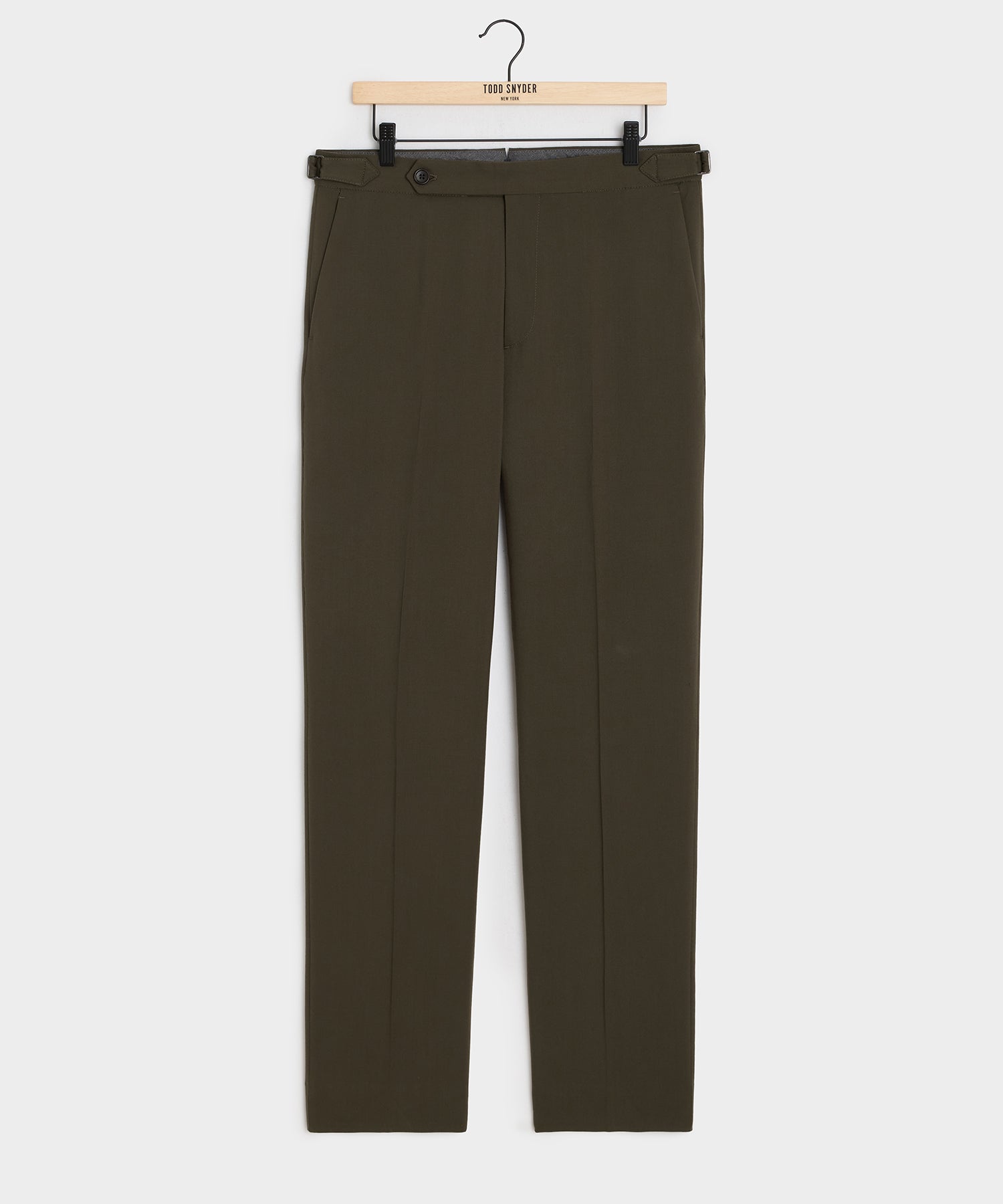 Italian Gabardine Side Tab Trouser