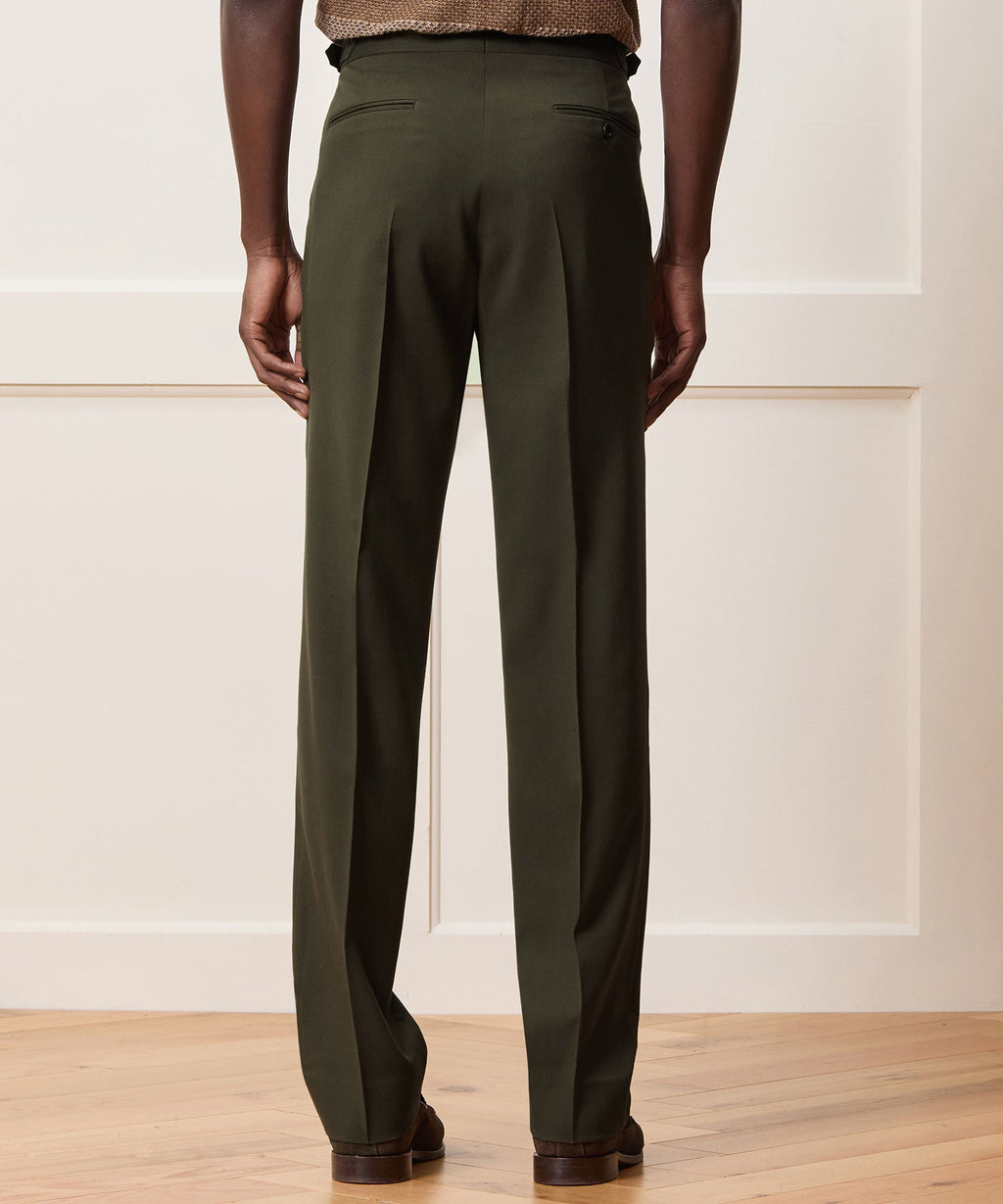 Italian Gabardine Side Tab Trouser