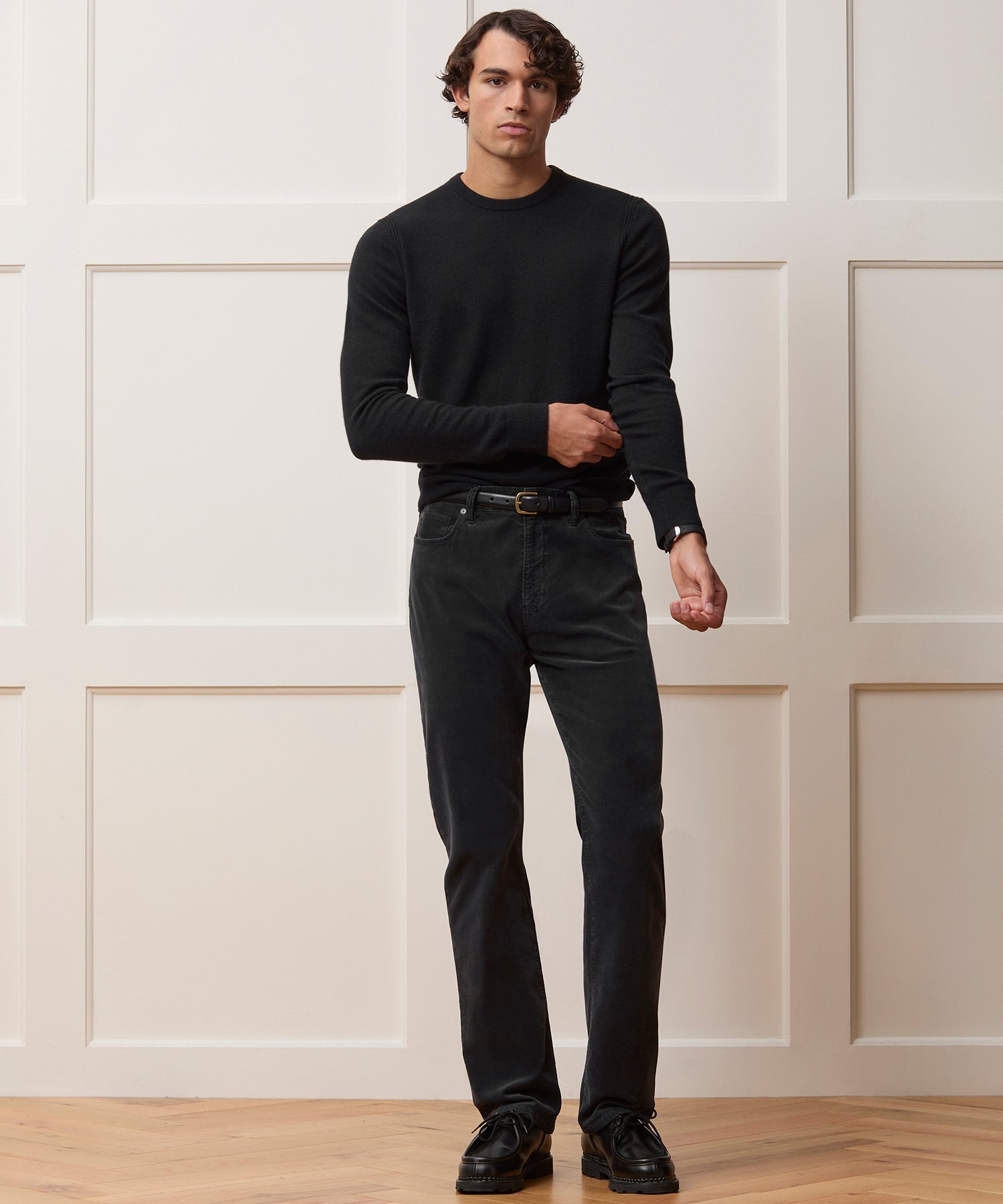 Straight 5-Pocket Corduroy Pant