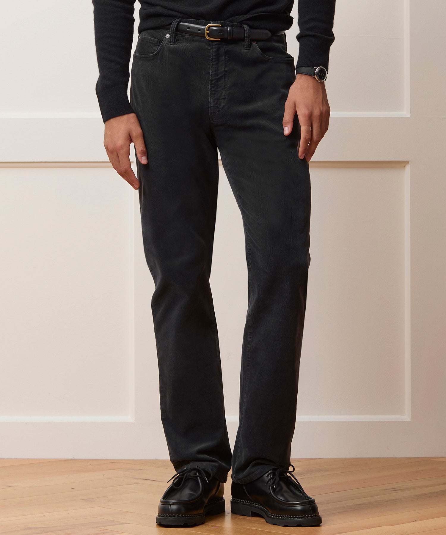 Straight 5-Pocket Corduroy Pant