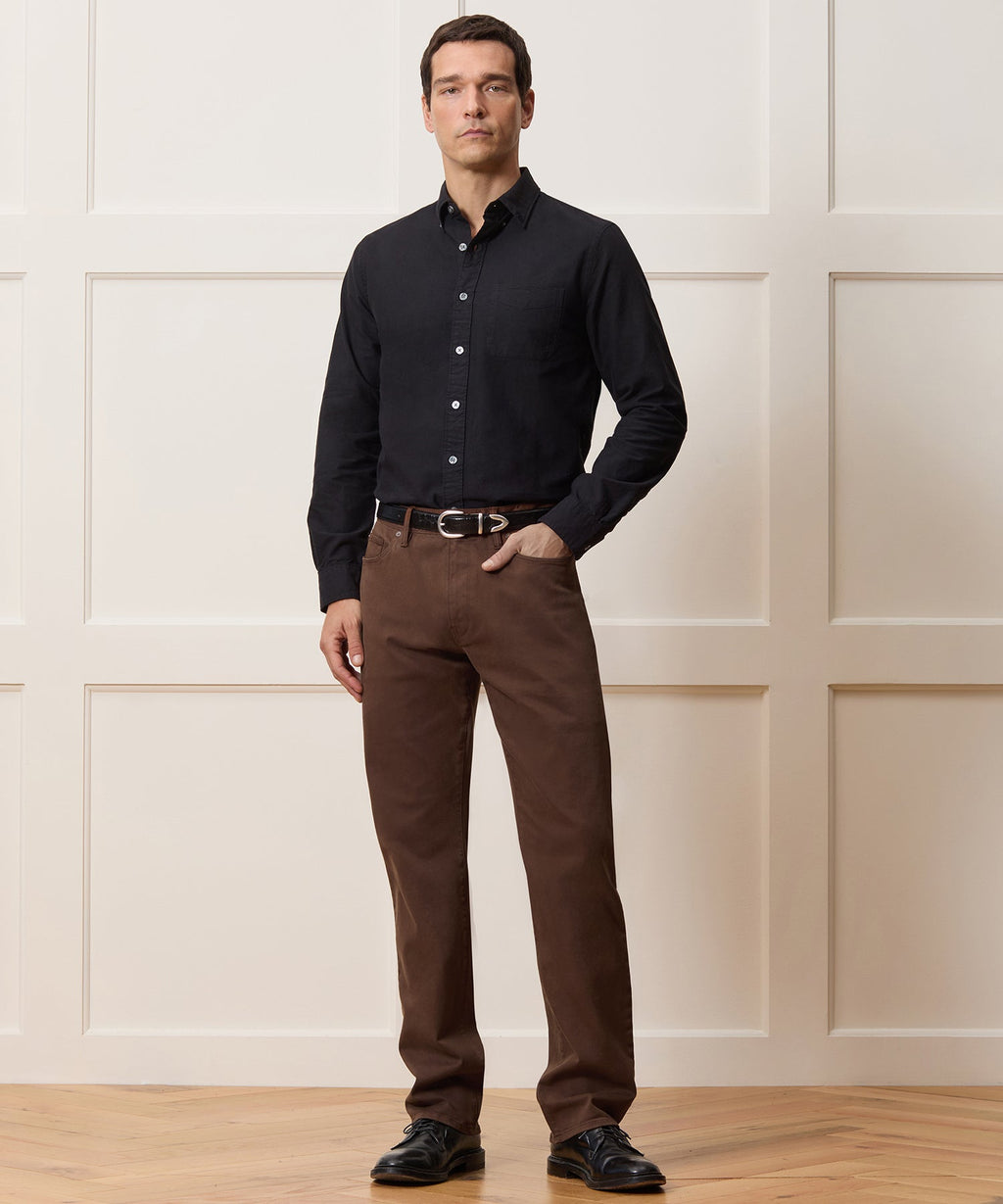 Japanese Selvedge Oxford Button-Down Collar Shirt