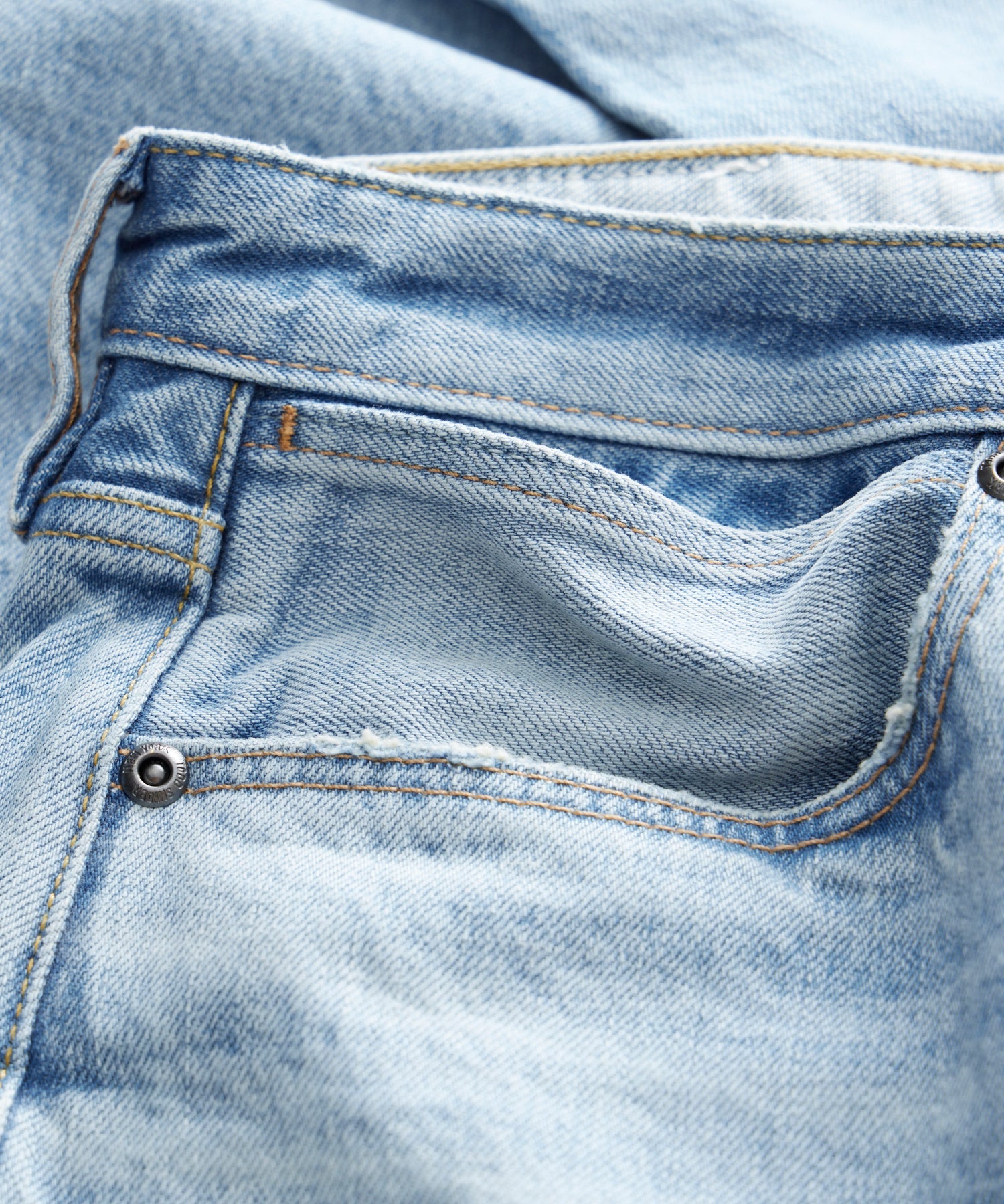 Slim Japanese Selvedge Stretch Jean in Light Indigo
