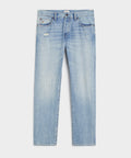 Slim Selvedge Jean in Distressed Wash