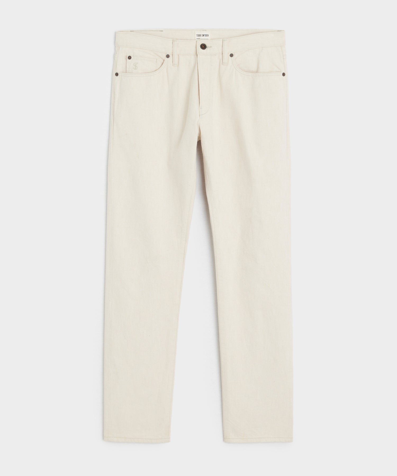 Slim Lightweight Japanese Selvedge Jean in Canvas