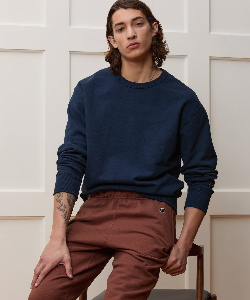 Relaxed French Terry Crewneck