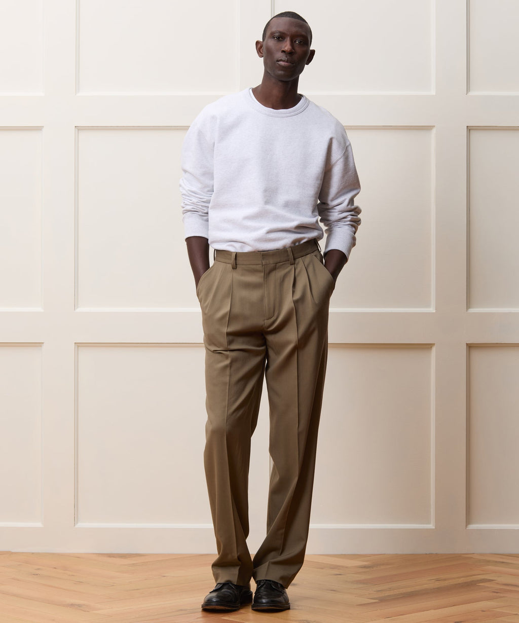 Relaxed French Terry Crewneck