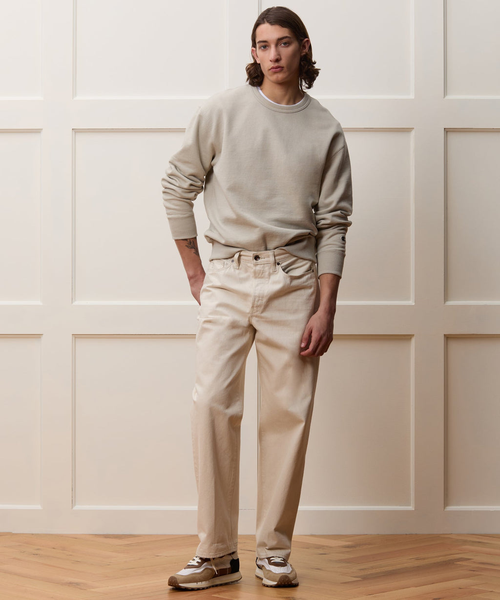 Relaxed Lightweight Japanese Selvedge Jean in Canvas
