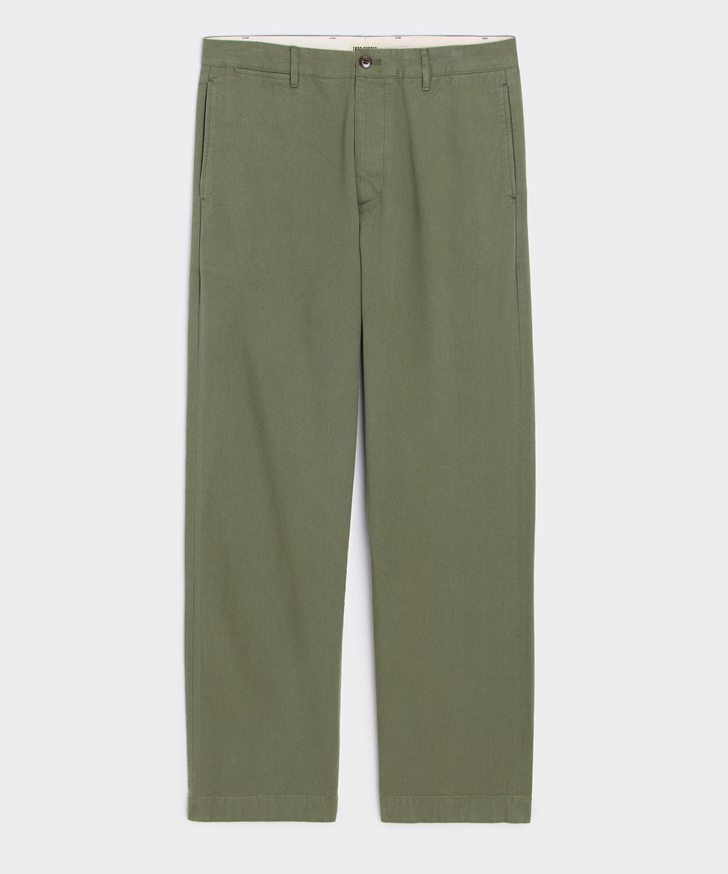 Relaxed Fit Japanese Selvedge Chino