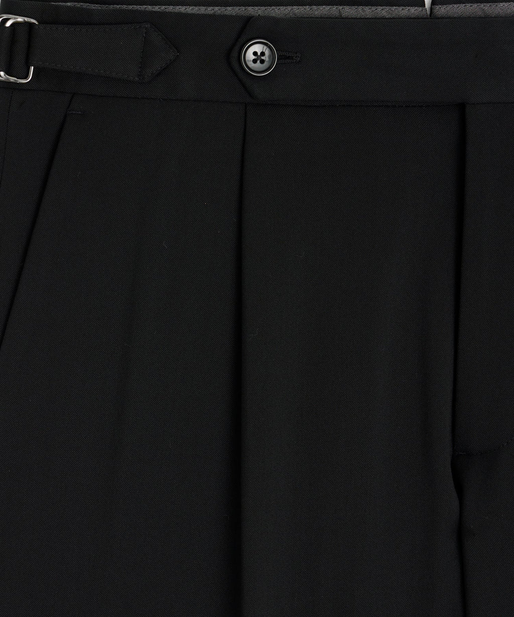 Italian Gabardine Side Tab Trouser