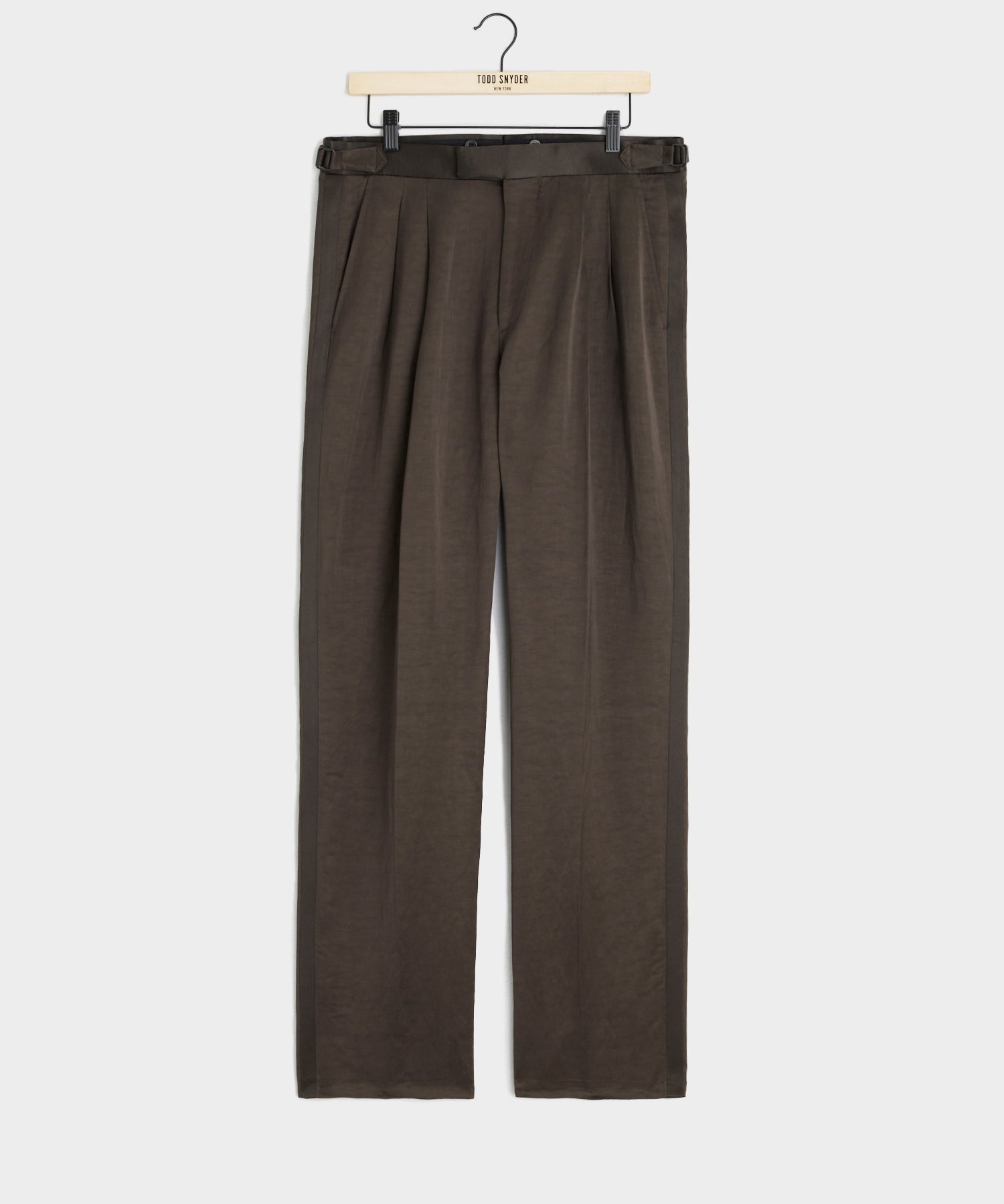 Relaxed Italian Tuxedo Trouser