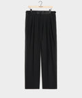Relaxed Italian Wool Tuxedo Trouser