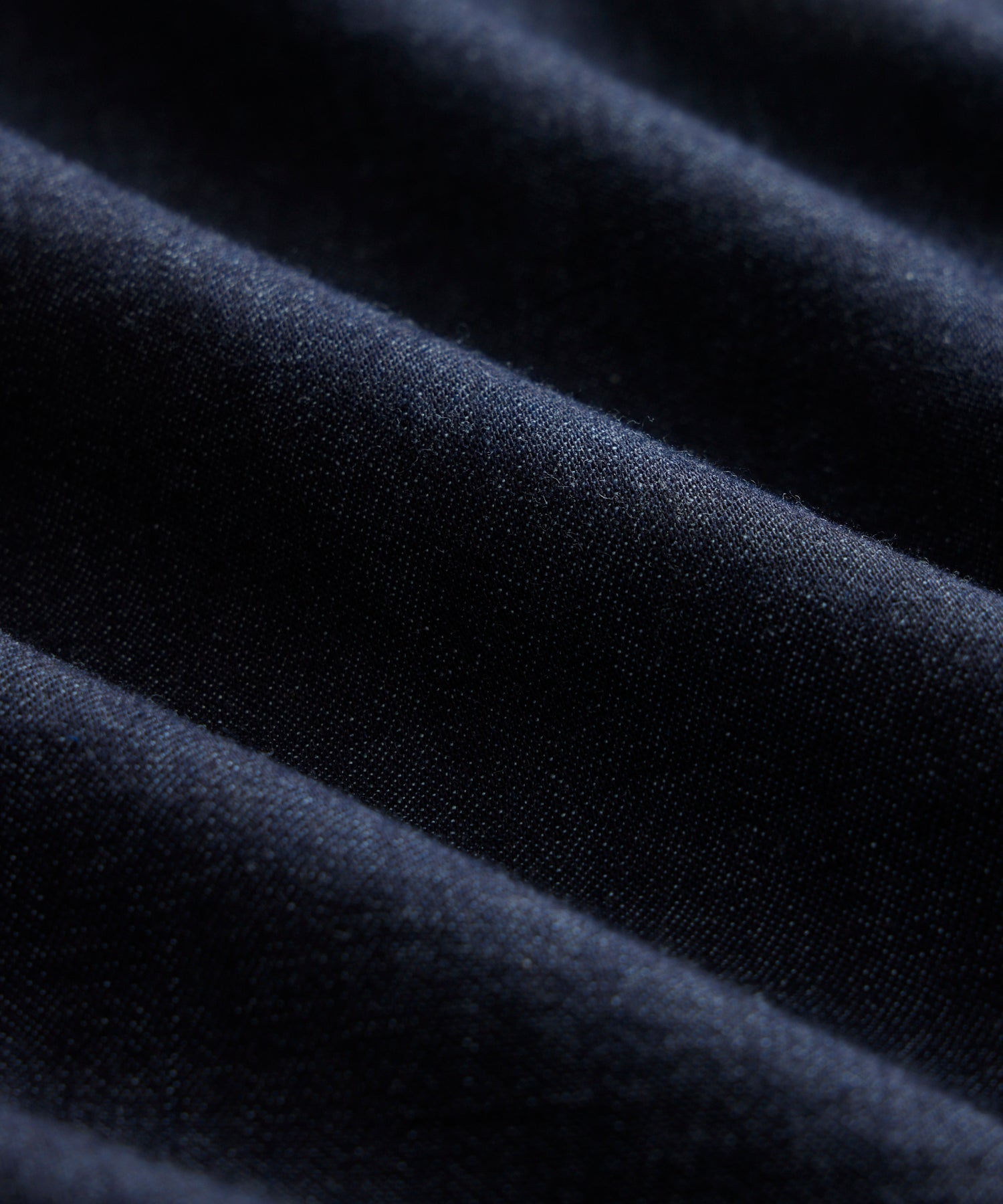 Denim Point Collar Shirt