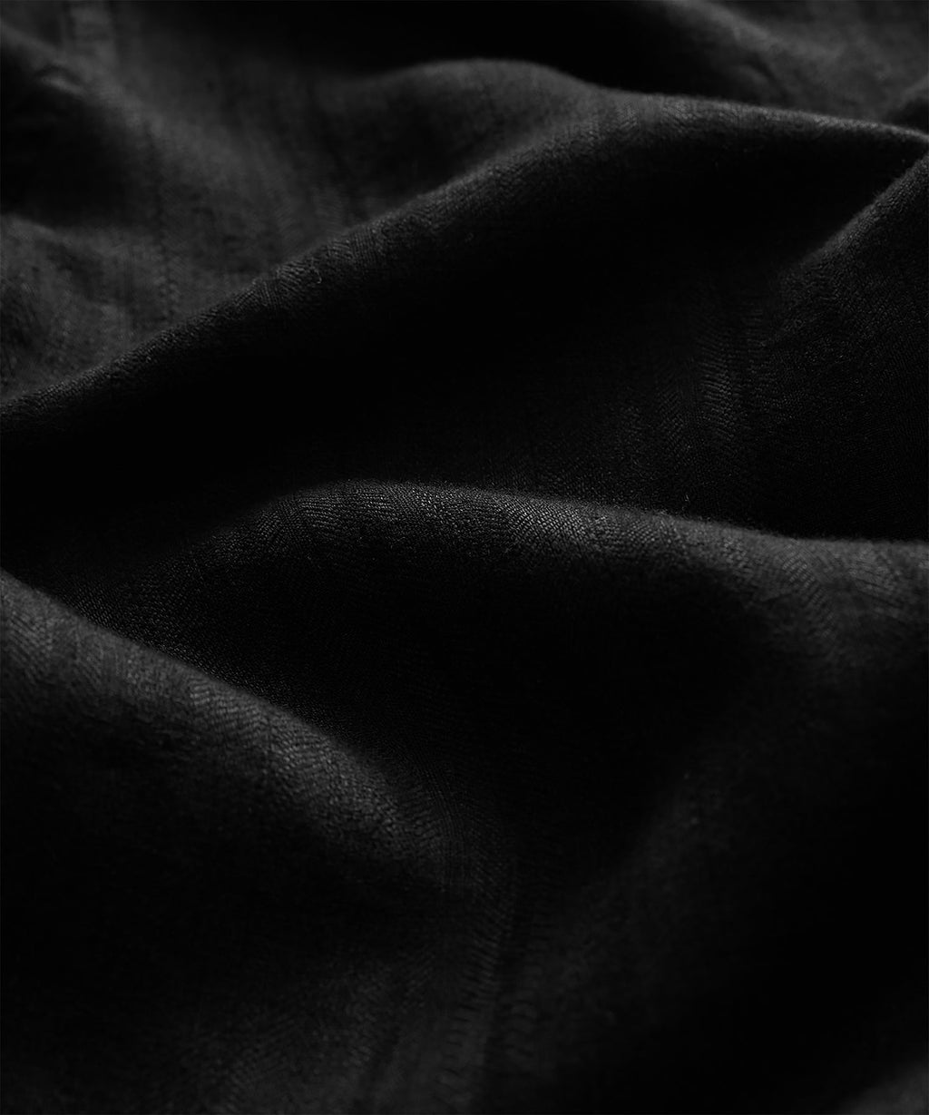 Textured Linen Capri Shirt