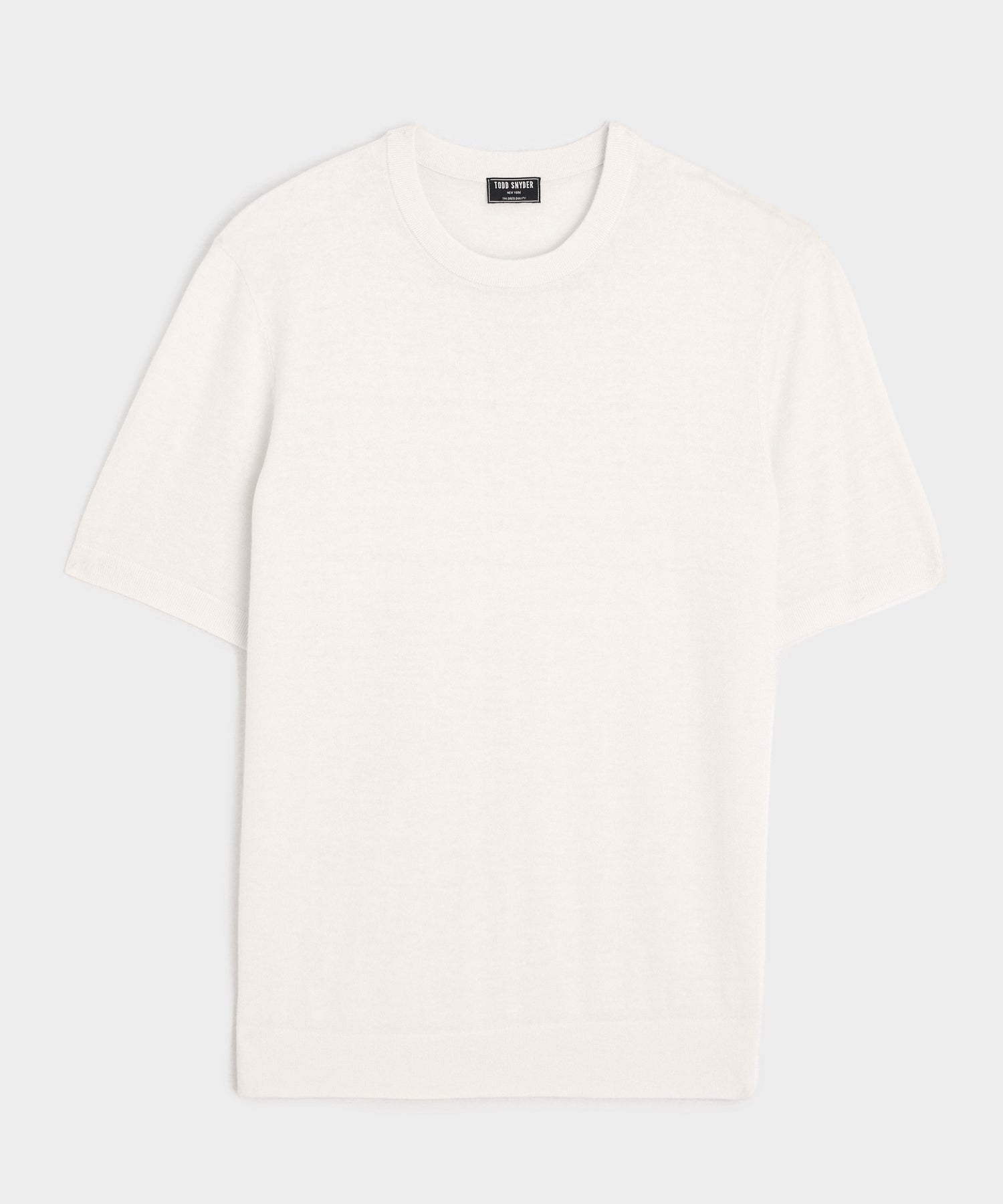 Silk-Cashmere Sweater Tee