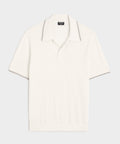 Silk-Cashmere Tipped Sweater Polo