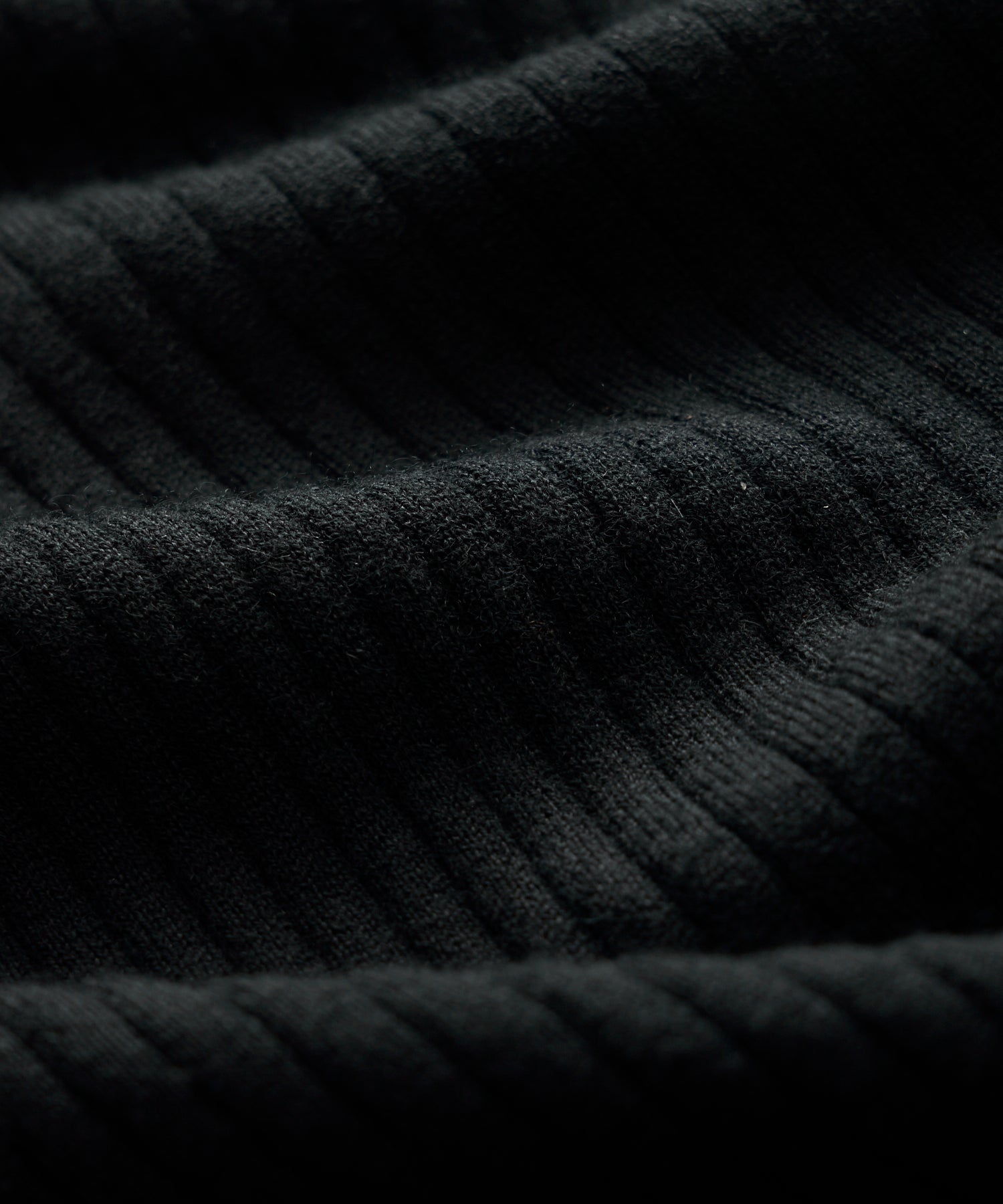 Silk-Cashmere Ribbed Sweater Polo