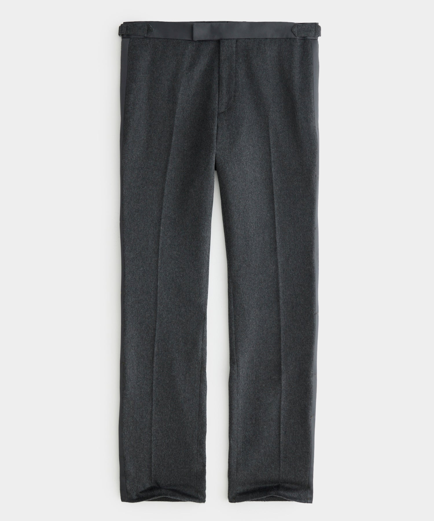 Slim Italian Cashmere Tuxedo Trouser
