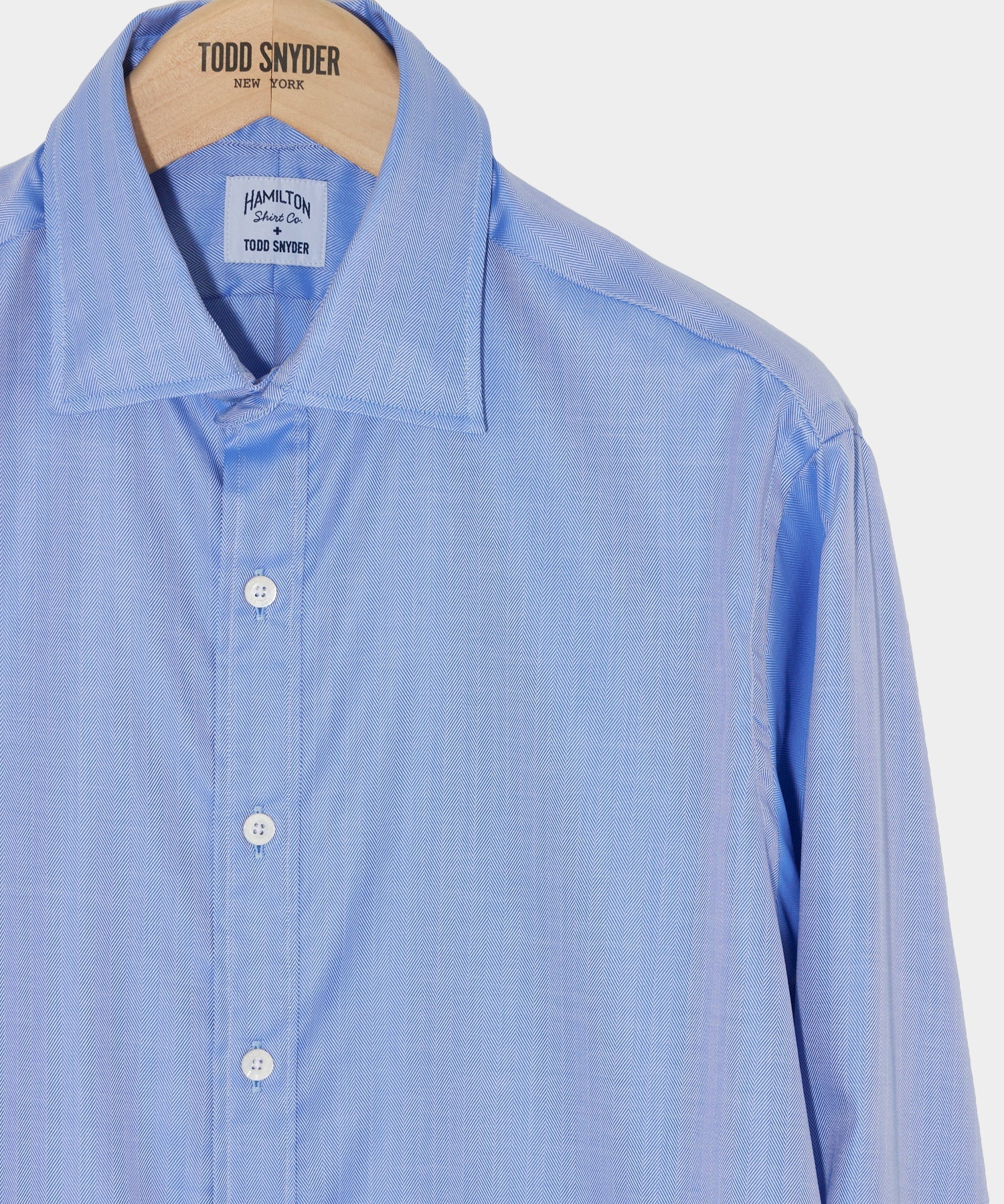 Cotton Oxford Spread Collar Dress Shirt
