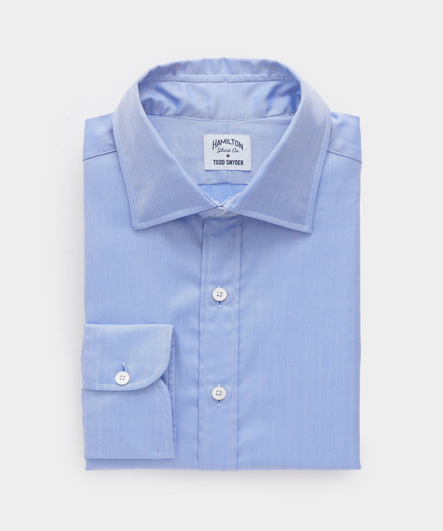 Cotton Oxford Spread Collar Dress Shirt