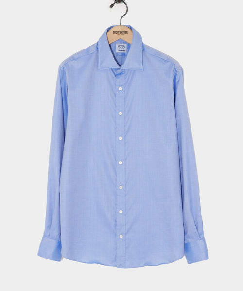 Cotton Oxford Spread Collar Dress Shirt