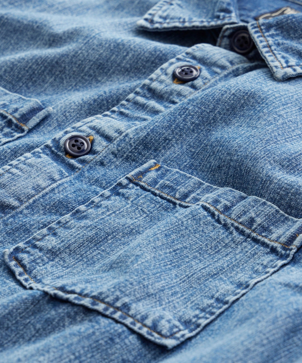 Italian Denim Overshirt