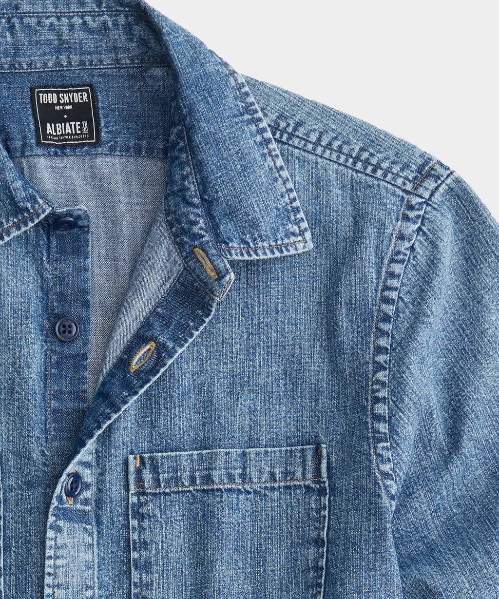 Italian Denim Overshirt