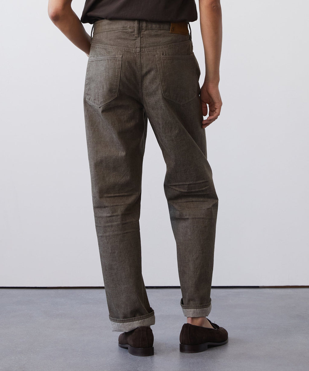 Relaxed Lightweight Japanese Selvedge Jean in Whiskey