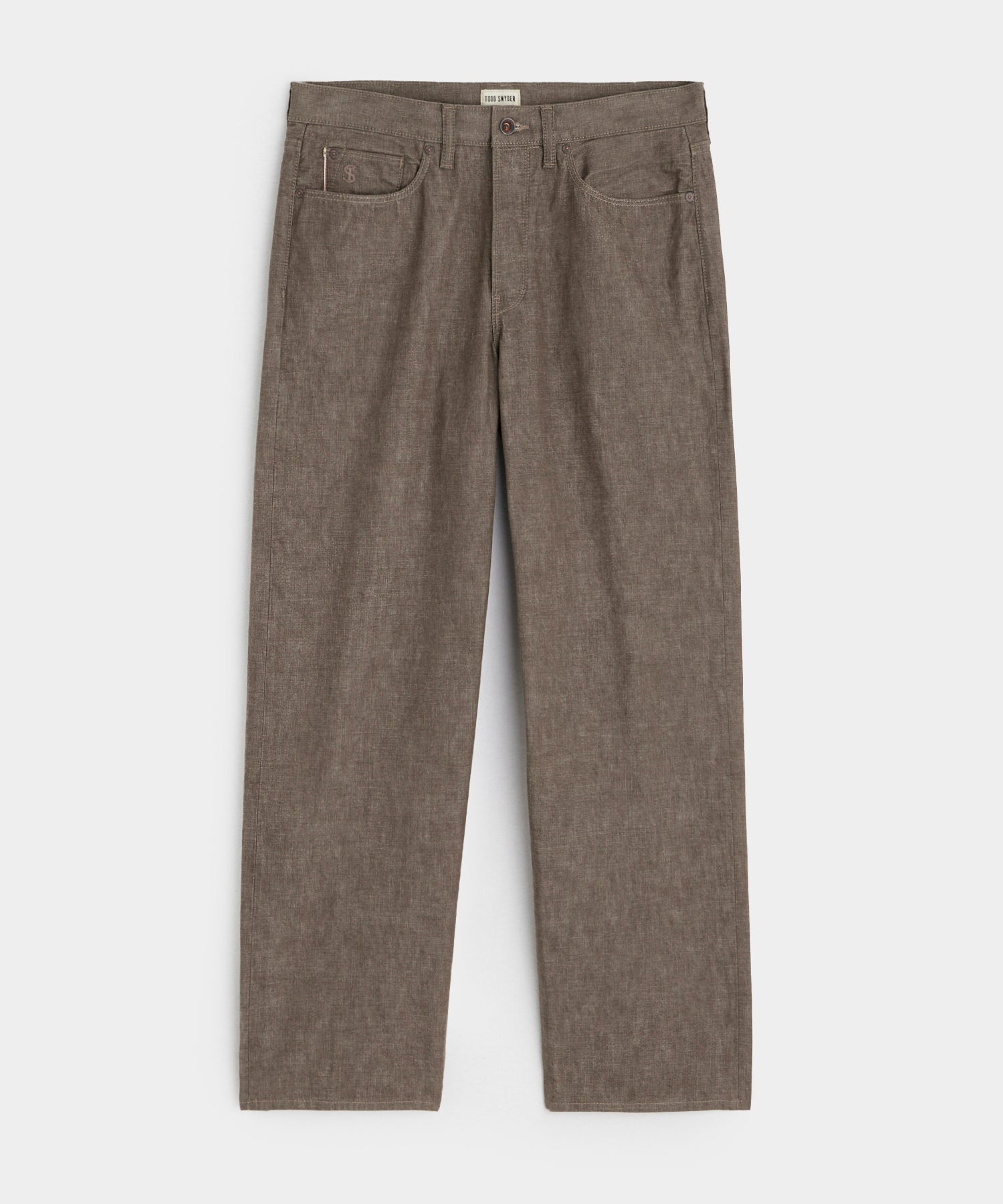 Relaxed Lightweight Japanese Selvedge Jean in Whiskey