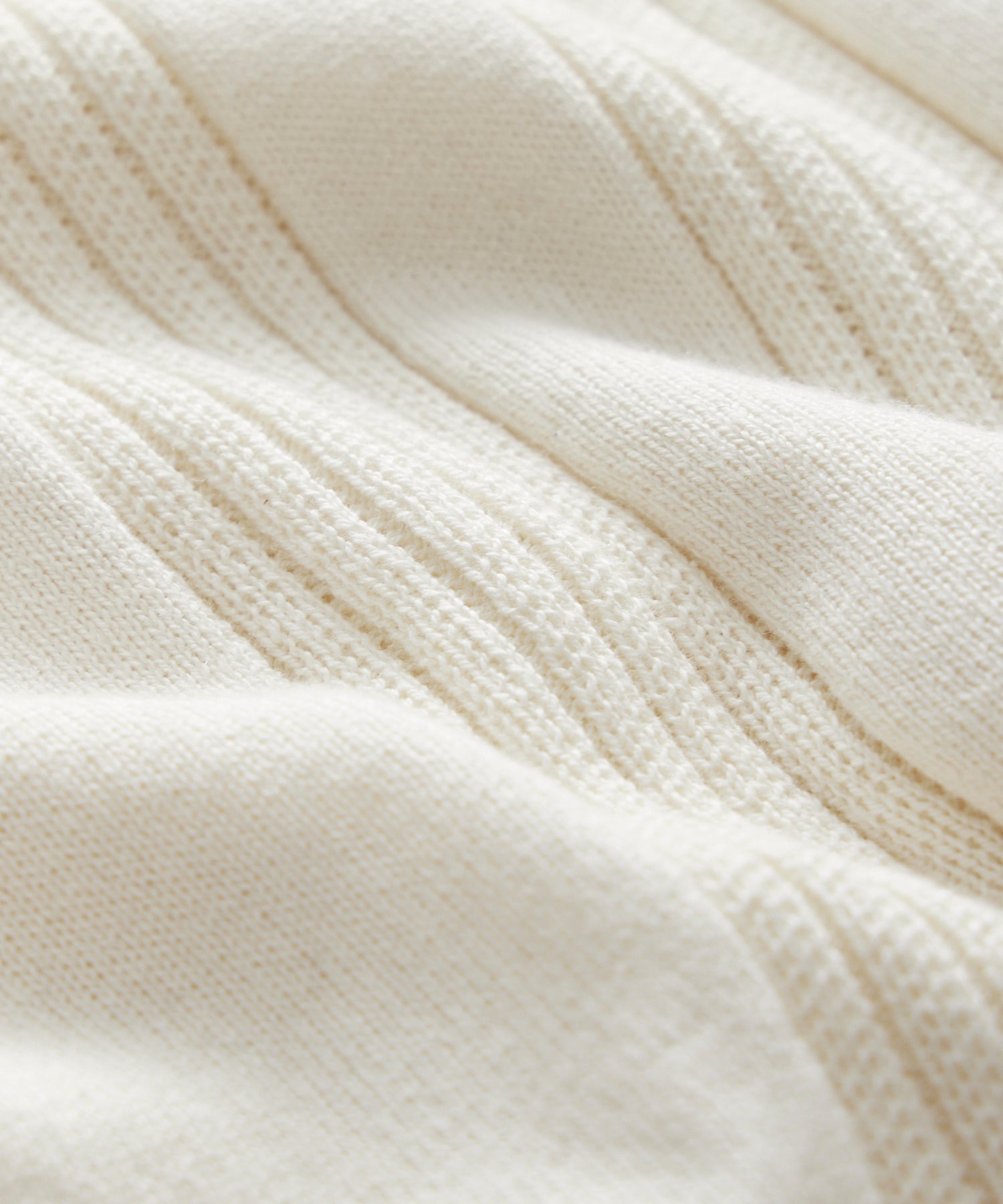 Silk-Cotton Ribbed Sweater Polo
